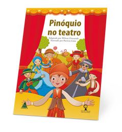 Livro Infantil Pinóquio no Teatro